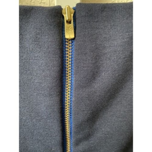 👗 Lilly‎ Pulitzer Allaine Shift Dress | Size S | Navy Blue Knit Sheath Dress 👗 - Picture 6 of 6